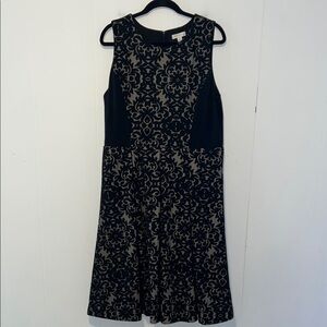 NWT Charter Club Midi Sleeveless Fit & Flare Winter Elegance Macys Dress T3*